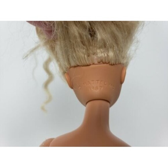 Barbie's Little Sister Skipper Crimped Hair Head 1987, Body 1987 - Picture 5 of 12